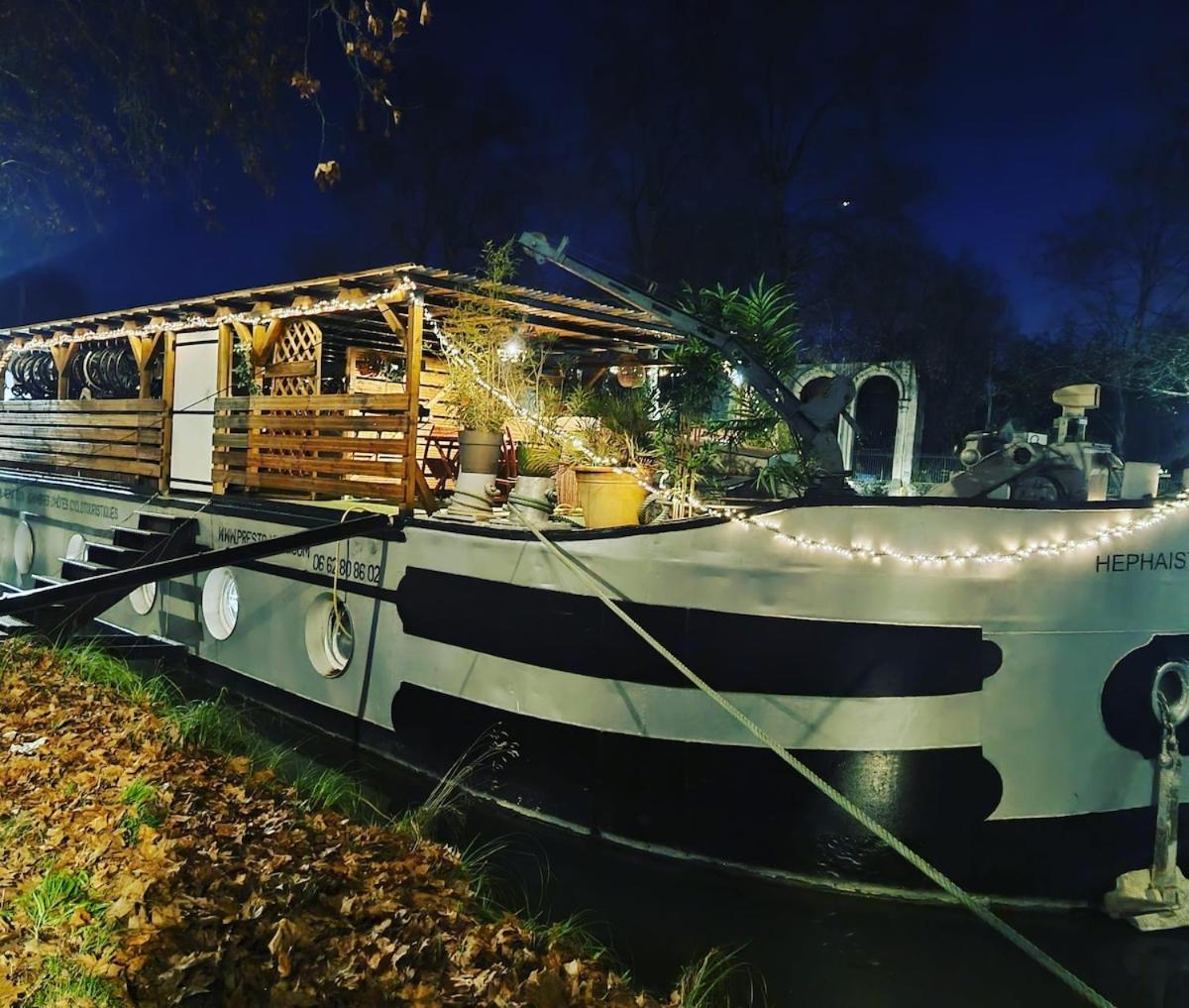 Peniche De Charme Avec Jacuzzi Sur Canal Du Midi Toulouse